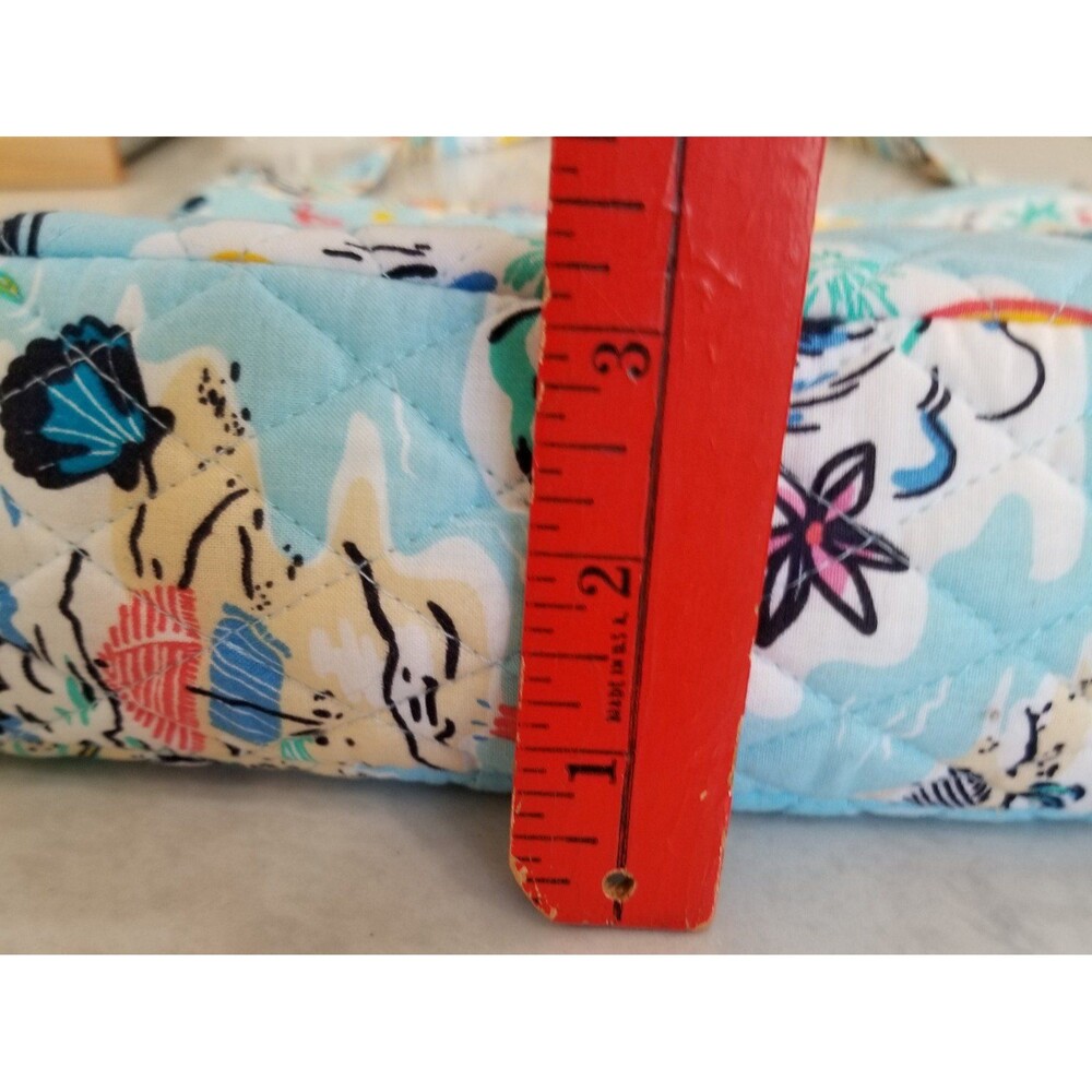 Vera Bradley beach treasures pattern cross body bag - Picture 11 of 12